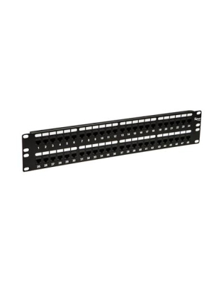 PATCH PANEL,CAT 6, FEED-THRU 48-P,2RMS
