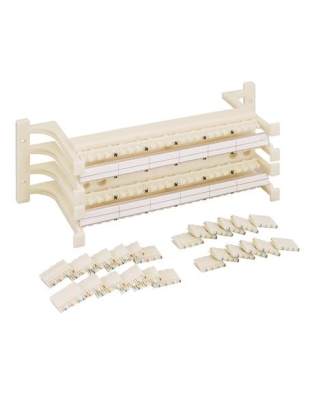 110 WIRING BLOCK W/FEET, 96 PAIR, CAT 6
