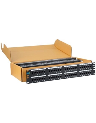 PATCH PANEL, CAT 6, 48-PORT, 2 RMS, 6 PK