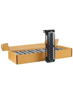 PATCH PANEL, VERT, CAT 6, 12-PORT, 6 PK