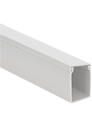 WALL DUCT, SOLID, 2"X2", 120'/BX, WH
