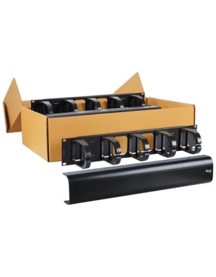 PANEL, CABLE MGMT INTERBAY, 2 RMS, 6PK