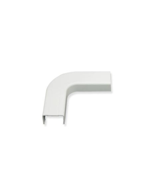 FLAT ELBOW, 1 1/4in, WH