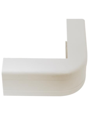 OUTSIDE CORNER COVER,1 1/4in,WHITE, 10PK