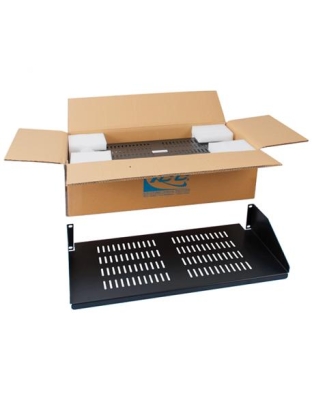 RACK SHELF, 10in SINGLE VENTED,2RMS, 2PK