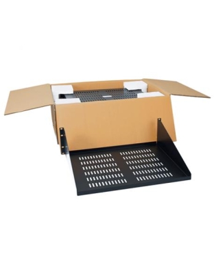 RACK SHELF, 15in SINGLE VENTED,3RMS, 2PK