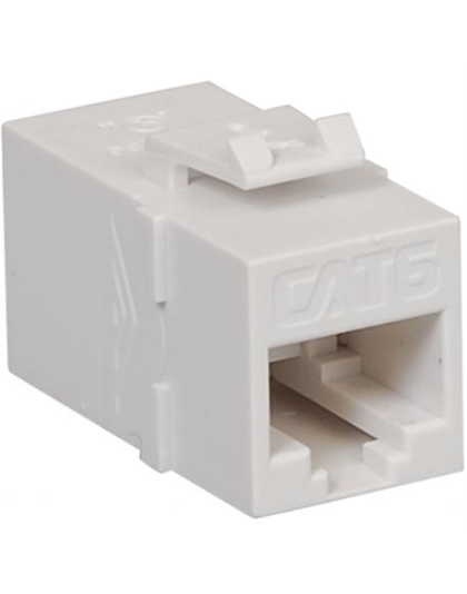 CAT 6 Modular Coupler, White