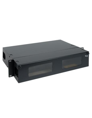 RACK ENCLOSURE, FIBER, 8-PANEL, 2 RMS