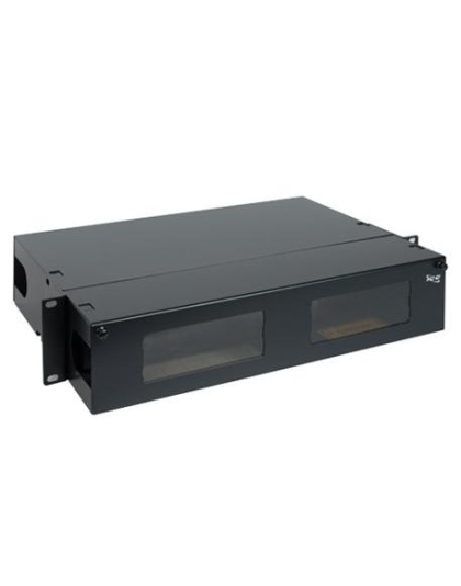 RACK ENCLOSURE, FIBER, 8-PANEL, 2 RMS