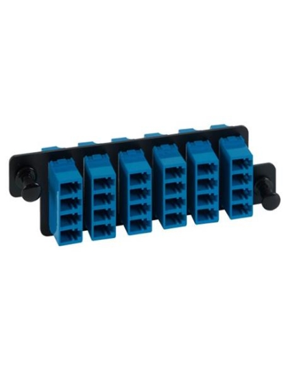 HD ADAPTER PANEL,6 QUAD LC,24F,BLUE,SM