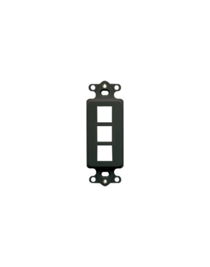 INSERT, DECOREX, 3-PORT, BLACK