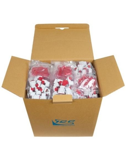 MODULE, CAT 6, EZ, 400 PK, No JackEZ, WH