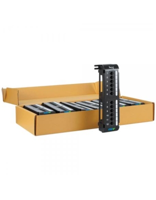 PATCH PANEL, VERT, CAT 5E, 12-PORT, 6PK