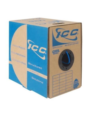 CAT6 PLENUM VALUE LINE 500 MHz BLUE