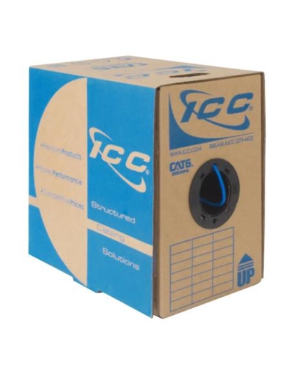 CAT6 PLENUM VALUE LINE 500 MHz BLUE