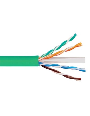 CAT6e CMP PLENUM CABLE GREEN