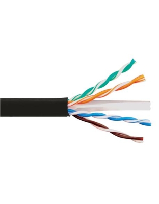 CAT6e CMR PVC CABLE BLACK