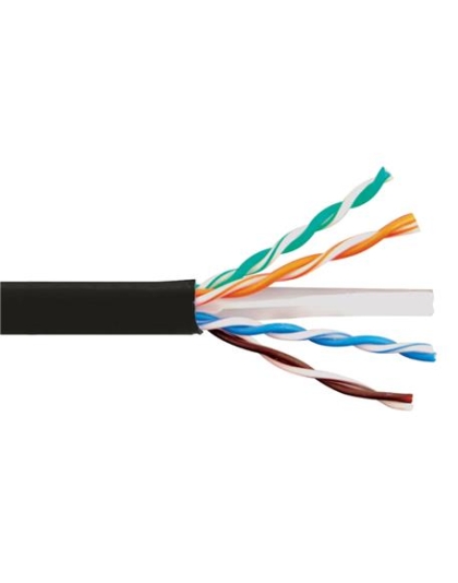 CAT6e CMR PVC CABLE BLACK