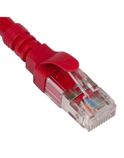 PATCH CORD, CAT6A, U/FTP, 3FT, 10PK, RD