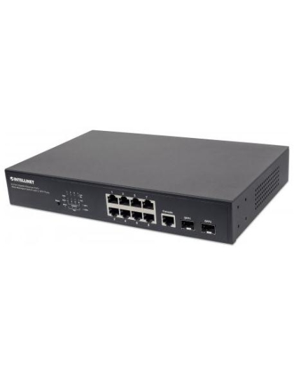 8 Port Managed Gigabit PoEplus 140watt