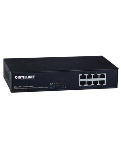 8 Port POE 10/100 Desktop Switch