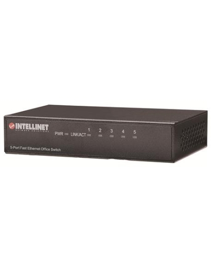 Intellinet 10/100 5 Port SwitchDeskMetal