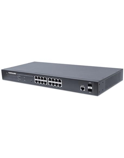 16-Port Gb Ethernet PoEplus Web-Manage