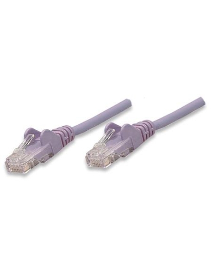 CAT5e BOOT PATCH CORD 5 FT PURPLE