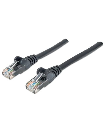 CAT6e BOOT PATCH CORD 2 FT BLACK