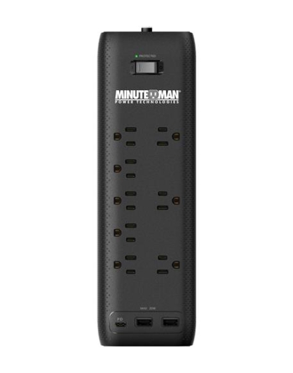 Surge Strip, 2160J, USB Charger