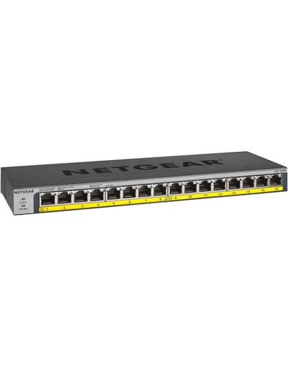 16 Port PoE Plus Gigabit Unmngd