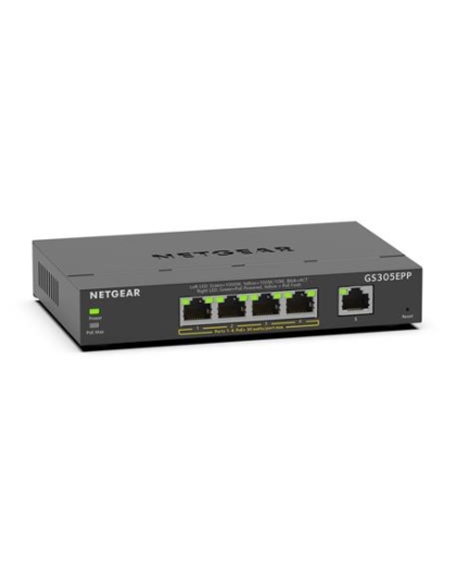 5 Port GB HP PoE Smart Plus