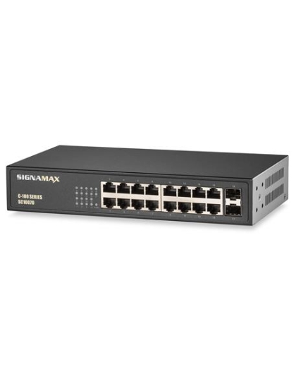 C-100 16 Port Gigabit Switch with 2 SFPP