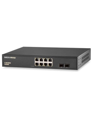 C-100 8 Port Gigabit PoE+ Switch 2SFP