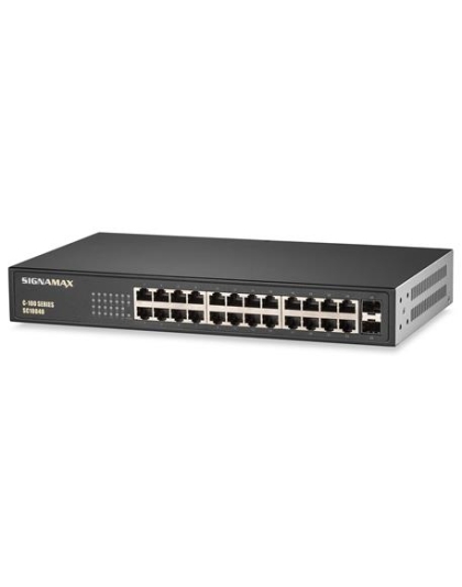 C-100 24 Port Gigabit Switch with 2 SFPP