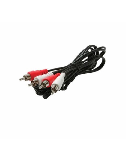 25' 2-RCA-Plugs to 2-RCA Plugs