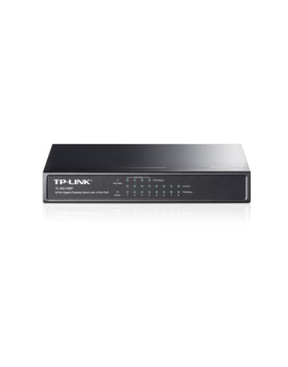 8-port Gigabit Desktop Switch with 4-POE