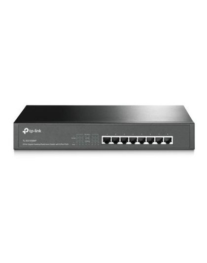 8-Port Gigabit Desktop w/8-POE Switch