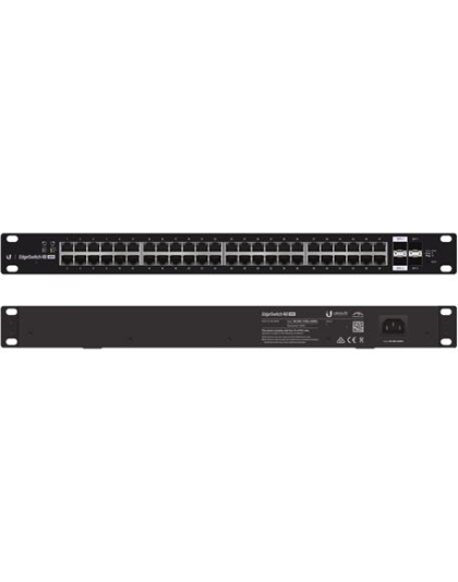 Edgeswitch 48,500W,70gbps,2 SFP(+) ports