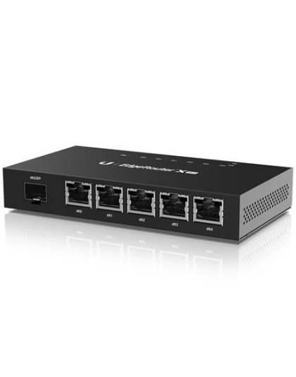 EDGEROUTER X, 6-PORT, POE, SFP