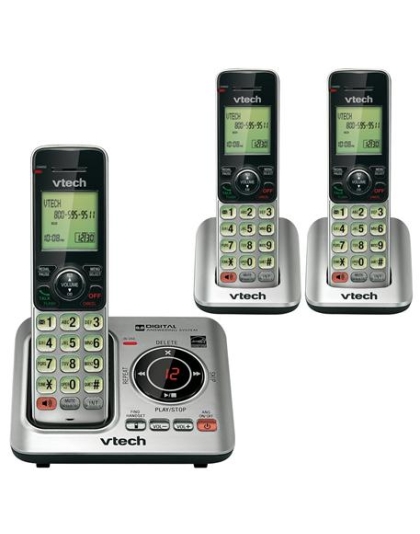 Vtech 3-handset cordless CID/ITAD