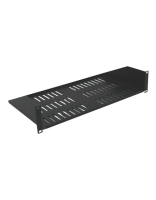 2U 10in VENTED SHELF 2 PACK