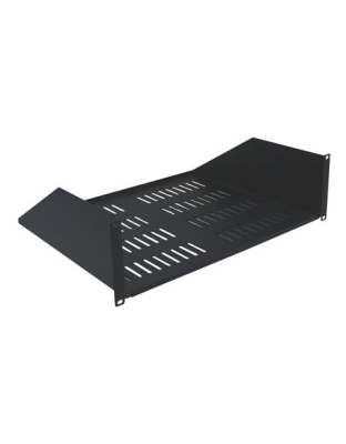 3U 15in DEEP SINGLE SIDED VENTED SHELF