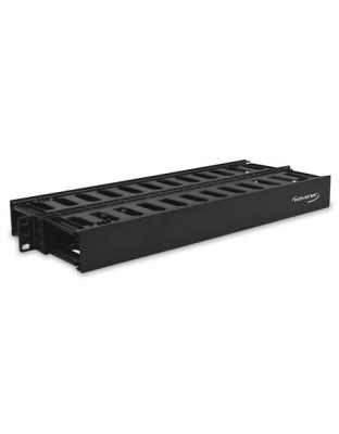 HORIZONTAL CABLE MGR 1U DOUBLE SIDE