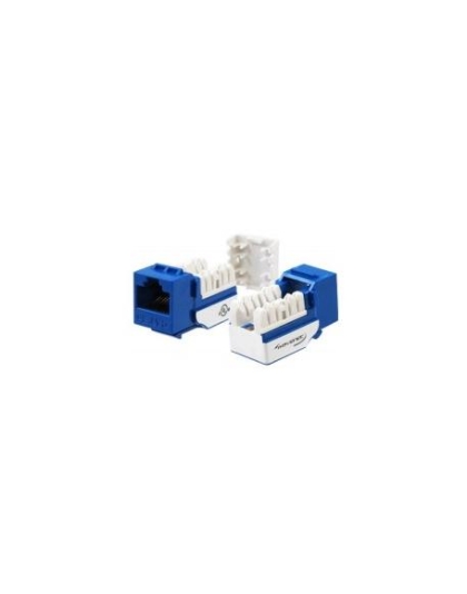CAT5 JACK BLUE 25 PACK