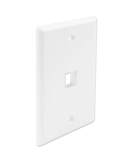 FP01PWH-SPK FACEPLATE 25 PK WHITE