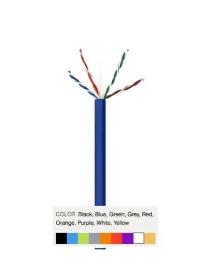 CAT6 E 600MHz CMR 6E04URWH4  WHITE