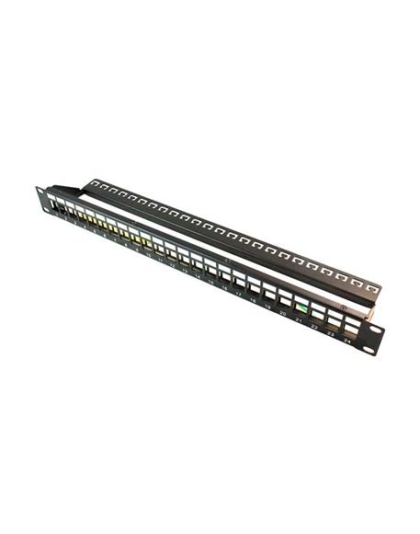 24 PORT BLANK PATCH PANEL 1U