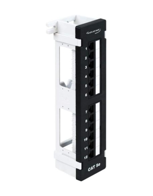 CAT5E PATCH PANEL 12 PORT