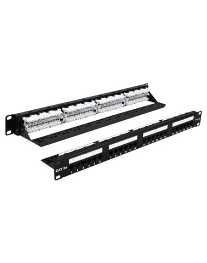 CAT5E PATCH PANEL 24 PORT